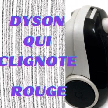 Dyson Qui Clignote Rouge