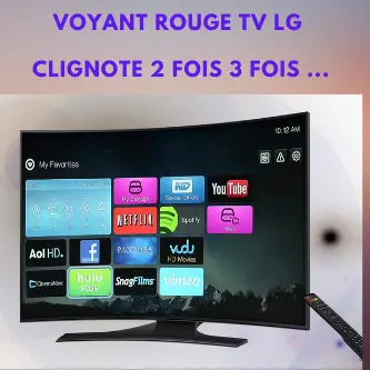 Voyant Rouge Tv LG clignote 2 Fois 3 Fois ...